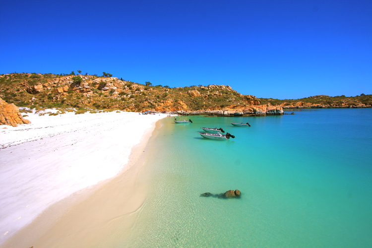 Beach Picnic on the True-North - a Kimberley Wilderness Cruise