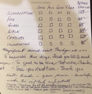 Guest feedback from their stay at Arkaba