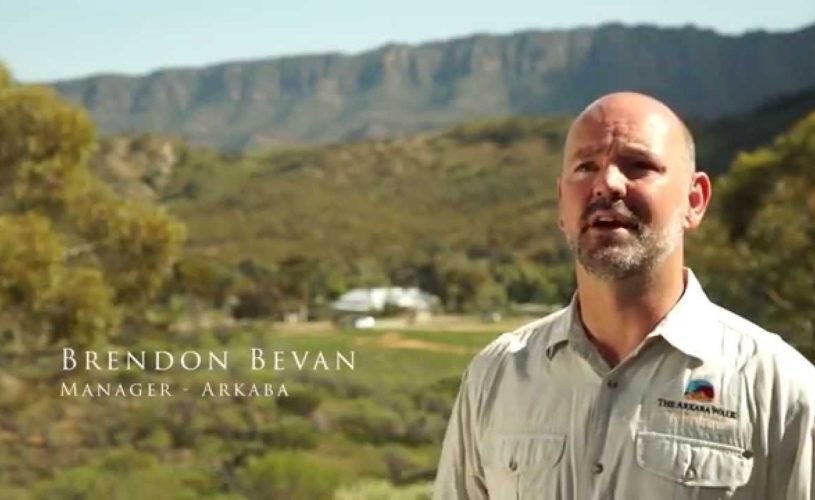 One of Australia's best guides - Brendon Bevan - Manager of Arkaba