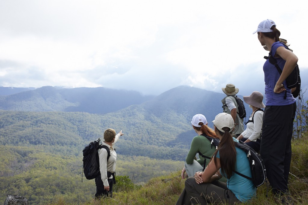 The summit on day 2 of the Scenic Rim Trail 