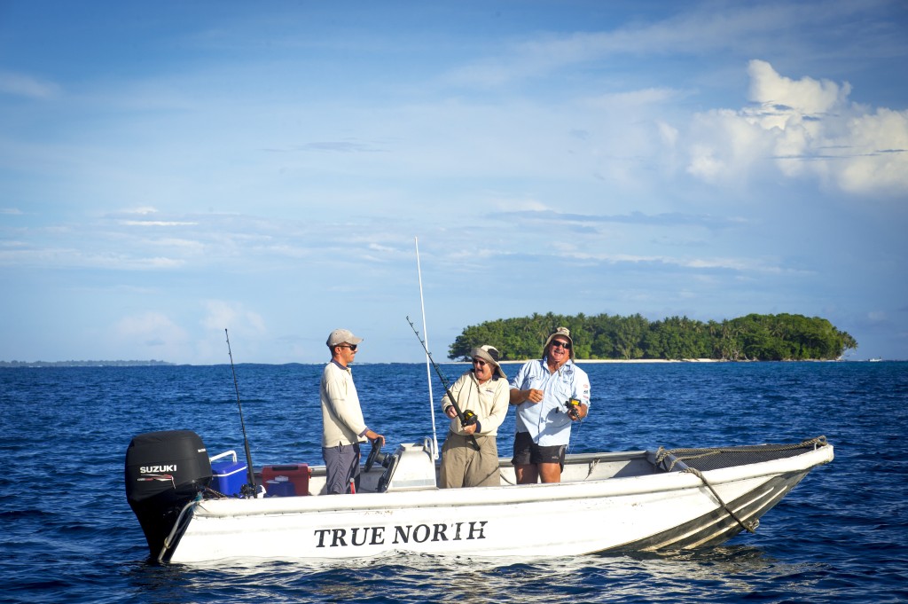 Fishing for barramundi on the True North