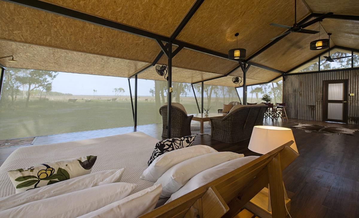 The Kingfisher Suite at Bamurru Plains