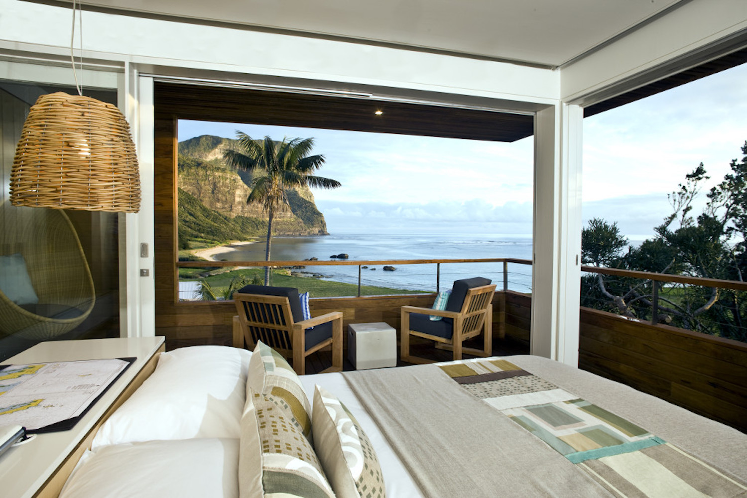 Capella Lodge is a luxurious retreat on Lord Howe Island