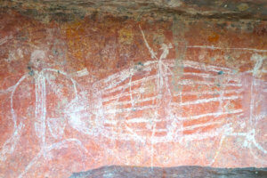 Aboriginal Rock Art - Ubirr - Image credit: Peter Boer
