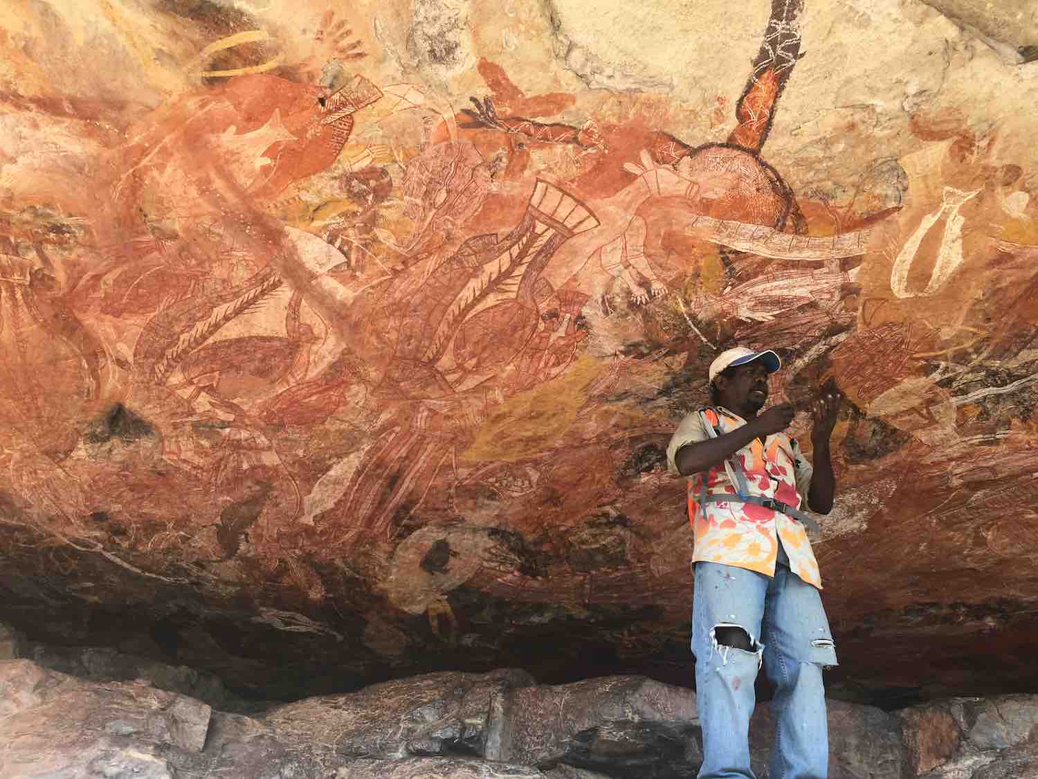 Injalak Rock art in Arnhemland