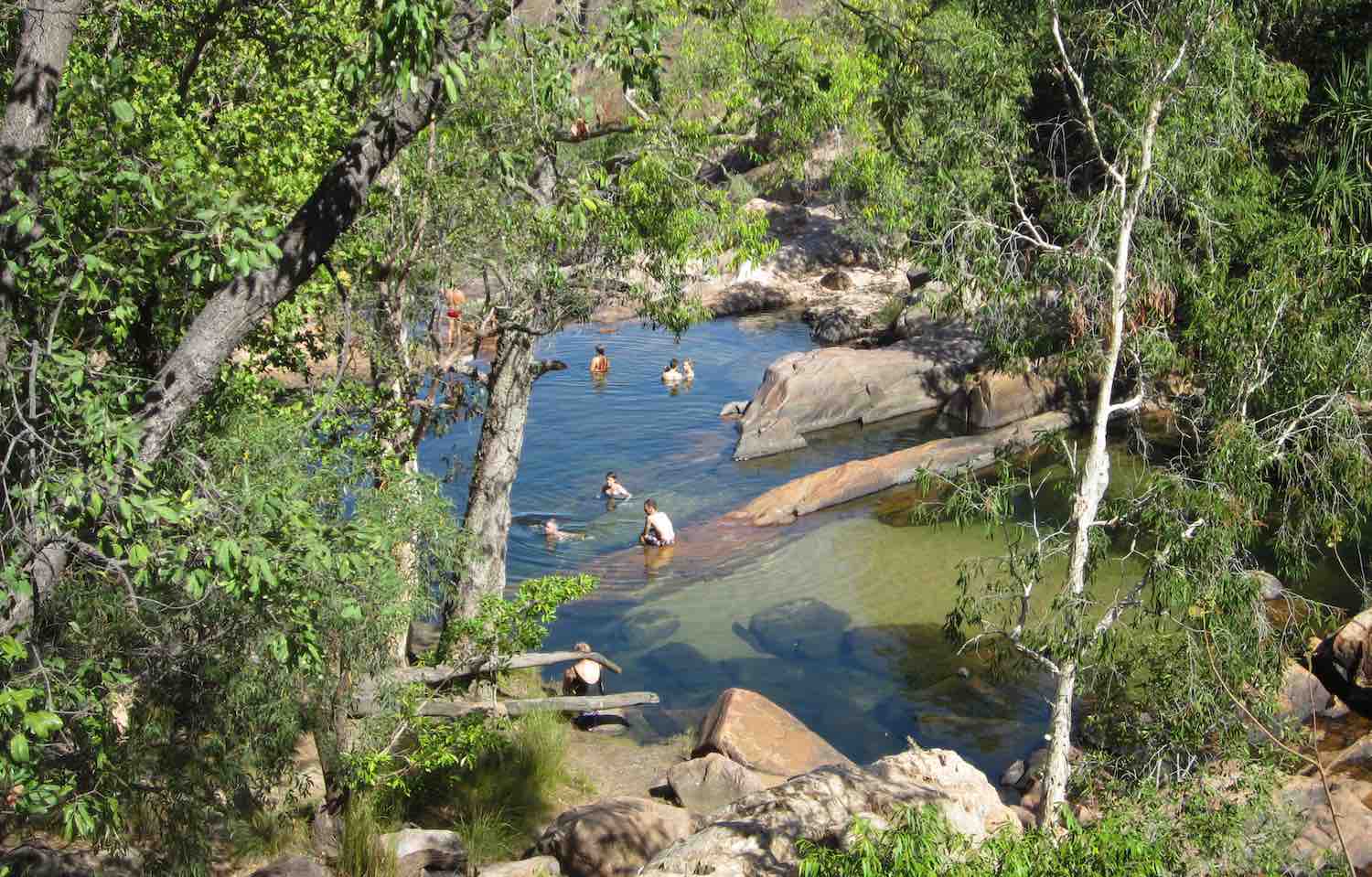 waterfall in Kakadu on a Lord's safari