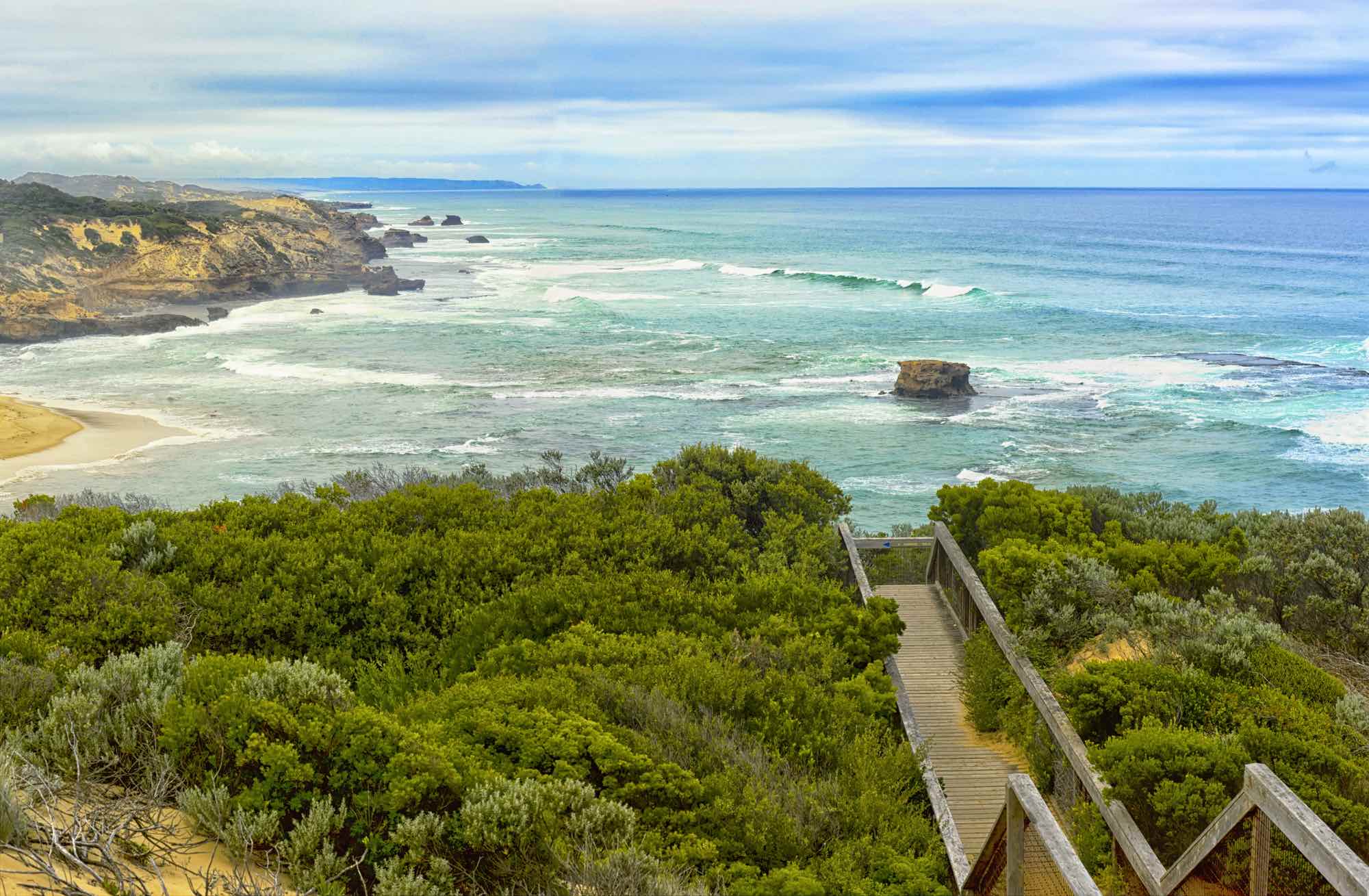 Sorrento back-beach on Mornington Peninsula